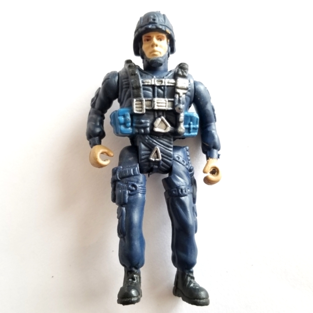 Action figure police man military tactical